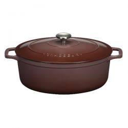 CHASSEUR Cocotte Ovale 33 cm Bois de Rose - SUBLIME 