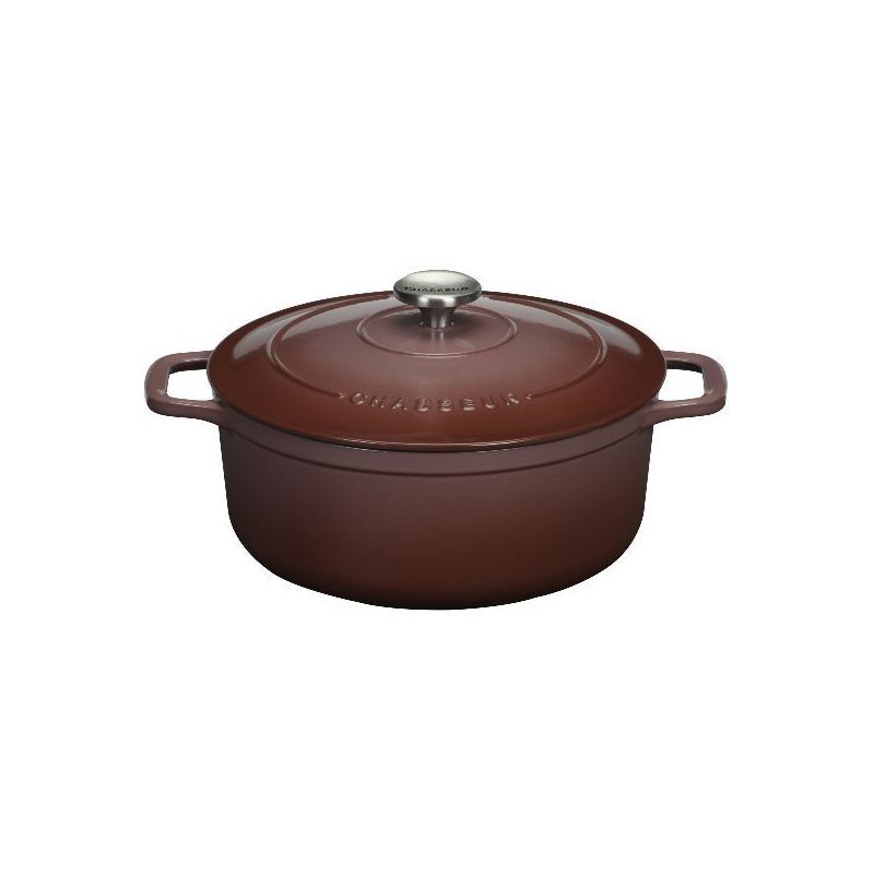 chasseur cocotte ronde 20 cm bois de rose - sublime puc472062