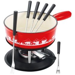 TABLE&COOK MONTAGNE RG*SERV.FONDUE SAVOYARD 22CM*H*N [-] 