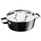 WMF Faitout bas 22 cm Noir - Fusiontec Aromatic  WMF Faitout bas 22 cm Noir - Fusiontec Aromatic