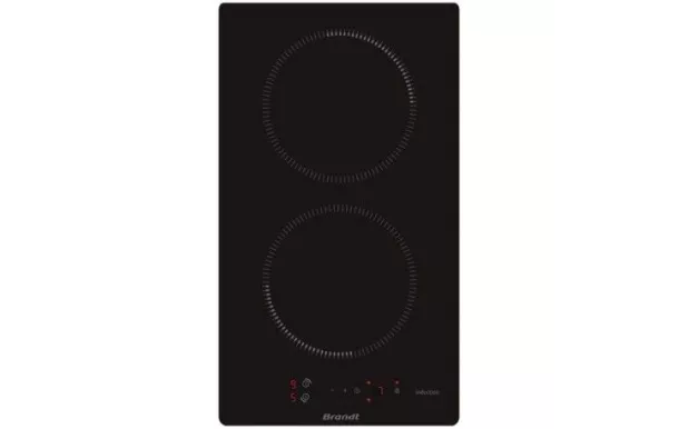 BRANDT domino induction 2 foyers 3600 W - BPI6210B