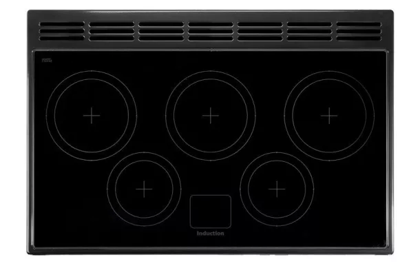Cuisinière FALCON Classic 90 Induction Rouge / Chrome - CLA90EICY/C-EU