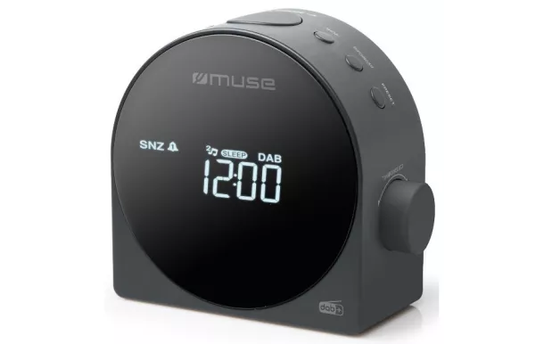 MUSE Radio-réveil double alarme M185CDB