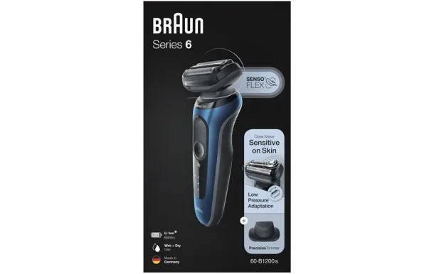 BRAUN Rasage Rasoir rechargeable 60B1200S