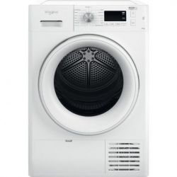 WHIRLPOOL Sèche-linge frontal 8Kg condenseur FFTCM118XBFR