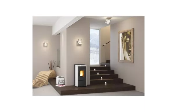 NORDICA EXTRAFLAME Poêle à granulés électrique - MOIRAEVOBLANC