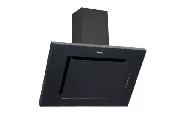 AMICA Hotte décorative 90 cm noire 560 m3/h - AH4429