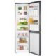 HAIER Réfrigérateur combiné 2 portes 234+120L PLATINIUM - HDR3619FNMP