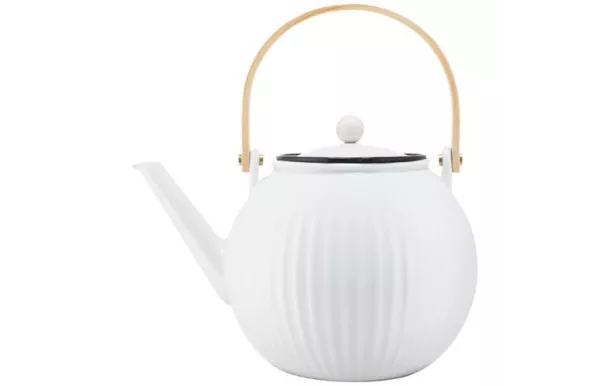 BODUM Théière à piston 1.5 L - Douro blanche  11920-03