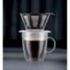 BODUM Set Mug 35 cl double paroi + Filtre à café - Pour Over