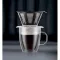 BODUM Set Mug 35 cl double paroi + Filtre à café - Pour Over avis moins cher