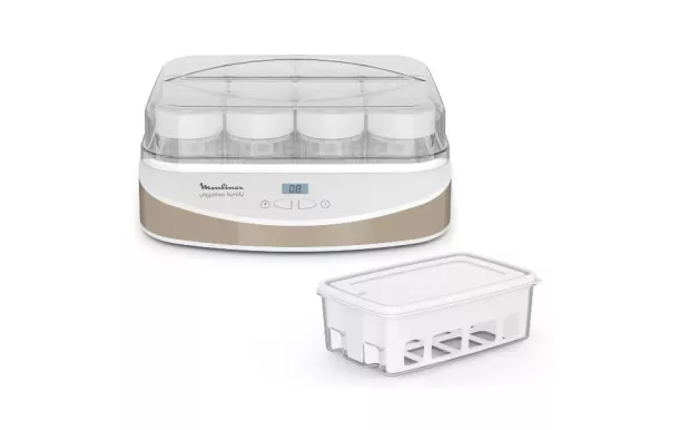 MOULINEX Yaourtière 12 pots - Yogurteo Family - YG233A10 avis moins cher