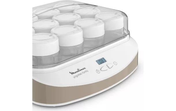 MOULINEX Yaourtière 12 pots - Yogurteo Family - YG233A10 avis moins cher