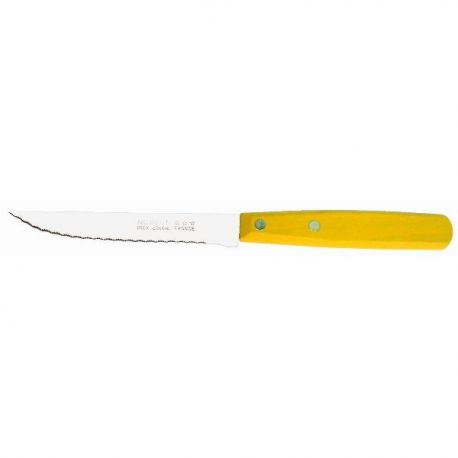 NOGENT Couteau steack jaune 11 cm