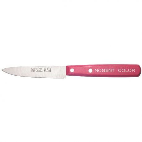 NOGENT Couteau d'office rose  9 cm