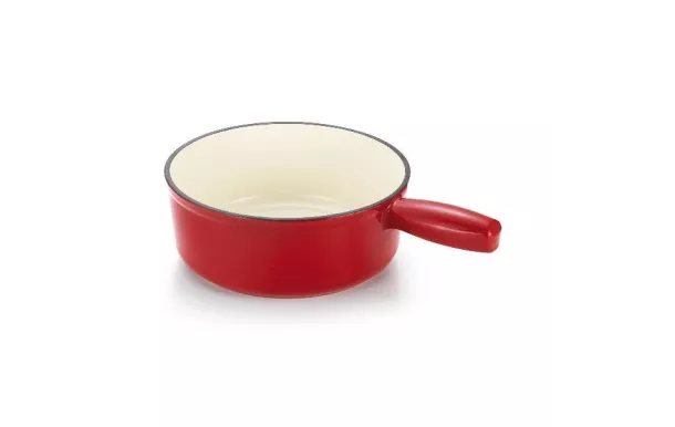 TABLE ET COOK Poêlon à fondue 22 cm Rouge