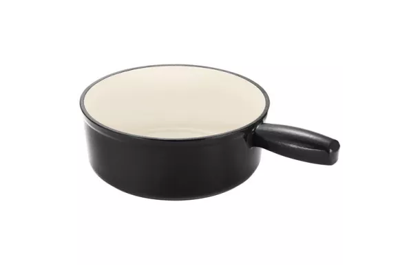TABLE ET COOK Poêlon à fondue 22 cm Noir