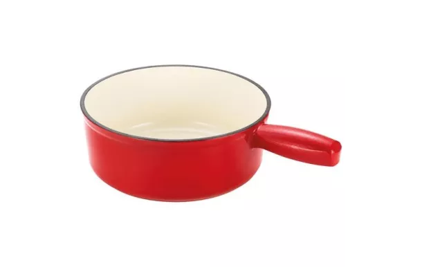 TABLE ET COOK Poêlon à fondue 20 cm Rouge