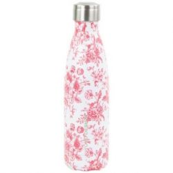YOKO DESIGN Bouteille isotherme 500 ml Toile de Jouy Rouge - Nomade