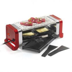 KITCHENCHEF Service à raclette / gril / pierre 2 personnes - GR202-350R