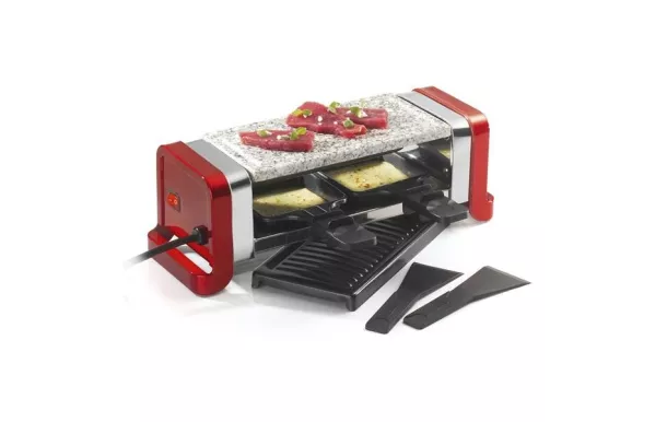 KITCHENCHEF Service à raclette / gril / pierre 2 personnes - GR202-350R avis moins cher