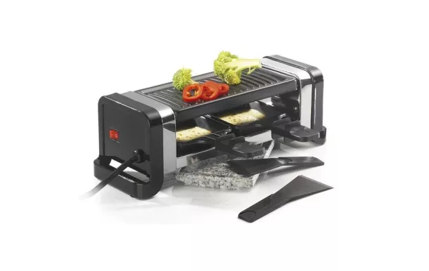 KITCHENCHEF Service à raclette / gril / pierre 2 personnes - GR202-350N avis moins cher