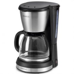 KITCHENCHEF Cafetière filtre 12 tasses Noire & Inox - KSMD250