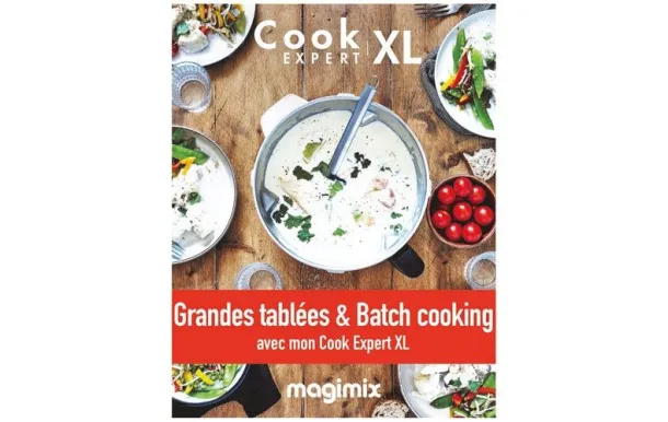 MAGIMIX LIVRE GRANDES TABLEES ET BATCH COOKING avis moins cher
