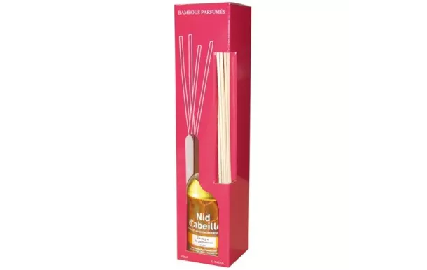 LAMPE DU PARFUMEUR Brins de parfum bambou 100ml miel épices