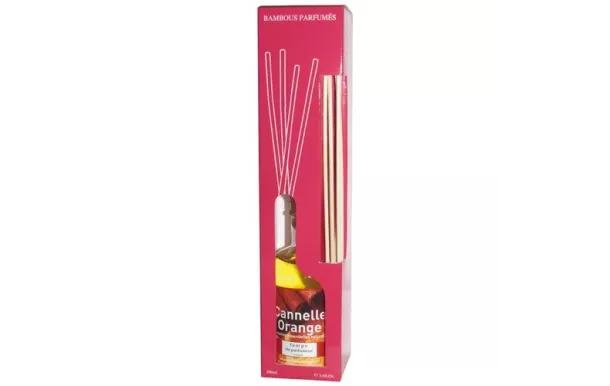 LAMPE DU PARFUMEUR Brins de parfum bambou 100ml cannelle orange