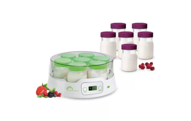 LITTLE BALANCE Yaourtière 7 pots + Lot de 6 pots supplémentaires - 8487 avis moins cher