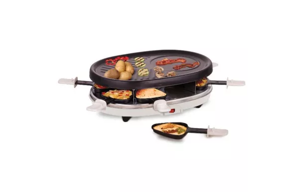 LITTLE BALANCE Appareil à raclette 8 personnes - Cheese & Gril Party - 8488 avis moins cher
