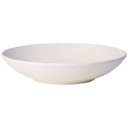 VILLEROY ET BOCH Assiette calotte 24 cm blanche Manufacture Rock