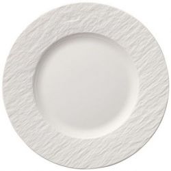 VILLEROY ET BOCH Assiette à dessert Blanche - Manufacture Rock