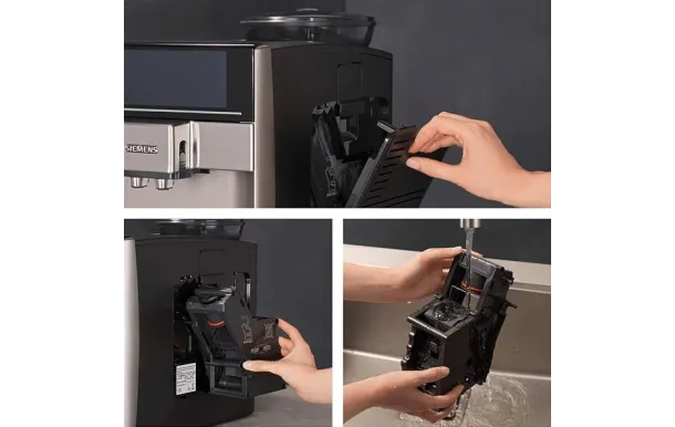 BOSCH Robot café multi boissons avec broyeur TE655203RW