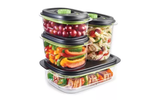 FOODSAVER Lot de 2 boîtes 0.7 L + 1.2 L - Fraîcheur & Marinade avis moins cher