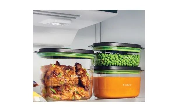 FOODSAVER Lot de 3 boîtes 0.7 L + 1.2 L + 1.8 L - Fraîcheur & Marinade avis moins cher