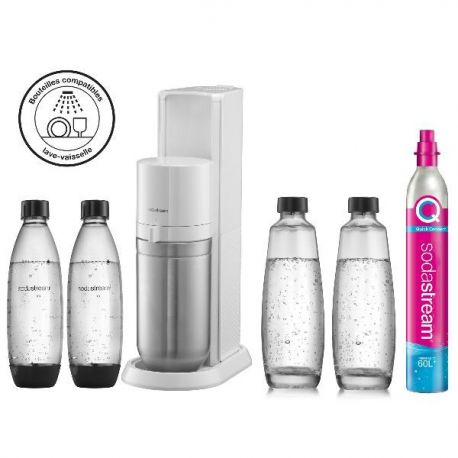 SODASTREAM Machine à gazéifier Duo blanc DUOBICB