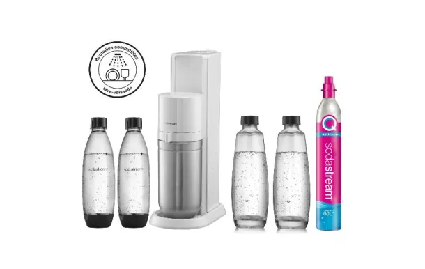 SODASTREAM Machine à gazéifier Duo blanc DUOBICB
