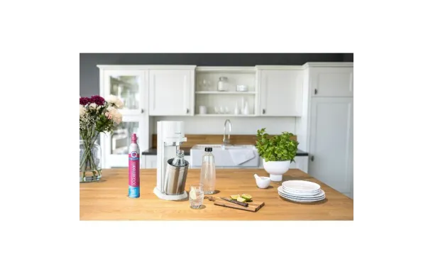 SODASTREAM Machine à gazéifier Duo blanc DUOBICB