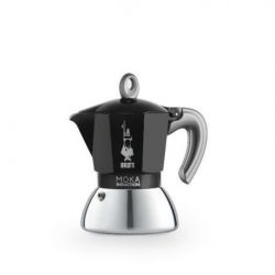 BIALETTI Cafetière italienne 2 tasses - Moka Induction Noire