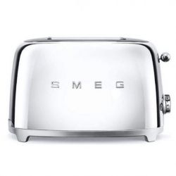 SMEG Toaster 2 tranches Chromé Années 50 - TSF01SSEU