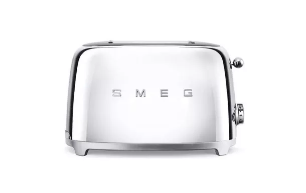 SMEG Toaster 2 tranches Chromé Années 50 - TSF01SSEU