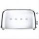 SMEG Toaster 4 tranches Chromé Années 50 - TSF02SSEU