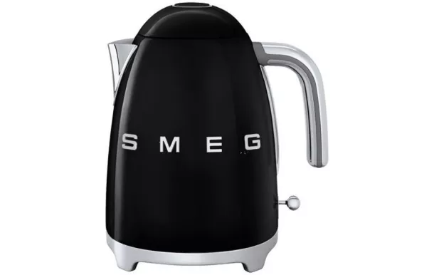SMEG Bouilloire 1.7 L Noire Années 50 - KLF03BLEU