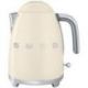 SMEG Bouilloire 1.7 L Crème Années 50 - KLF03CREU