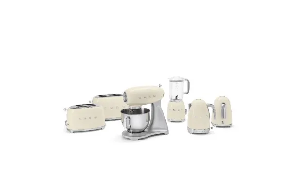 SMEG Bouilloire 1.7 L Crème Années 50 - KLF03CREU