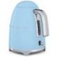 SMEG Bouilloire 1,7 l bleu azur Années 50 - KLF03PBEU