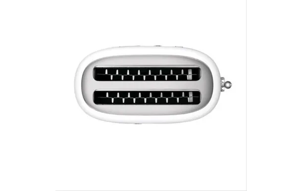 SMEG Toaster 4 tranches Blanc Brillant Années 50 - TSF02WHEU