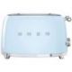 SMEG Toaster 4 tranches Bleu Azur Années 50 - TSF03PBEU